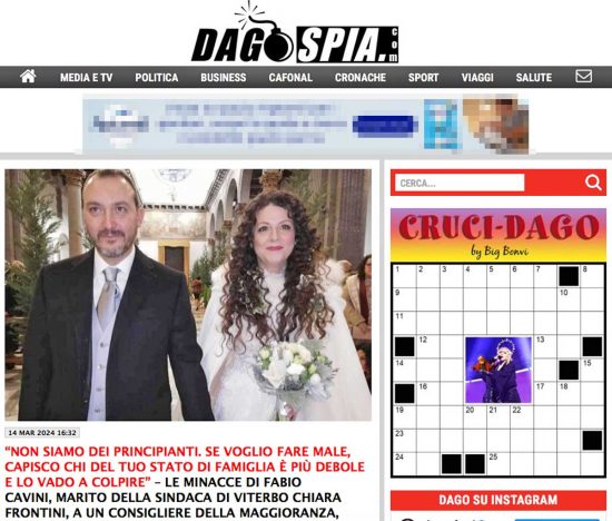 L’articolo di Dagospia