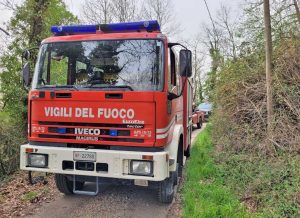 Vigili del fuoco e carabinieri