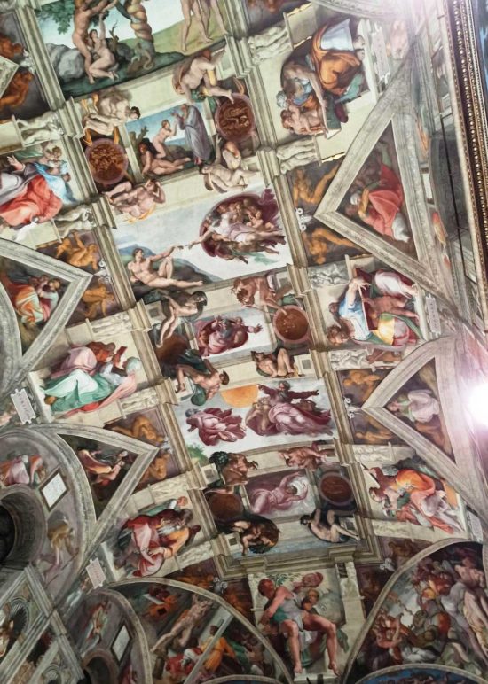 Roma - Vespri di quaresima alla cappella Sistina per un gruppo di cittadini di Nepi