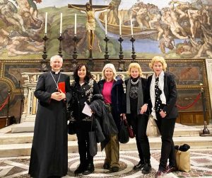 Roma - Vespri di quaresima alla cappella Sistina per un gruppo di cittadini di Nepi