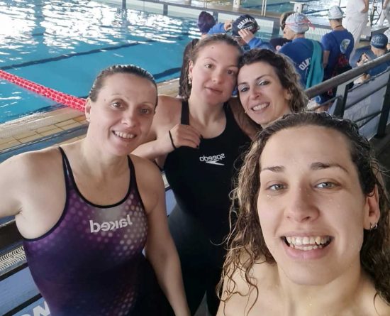 Soriano nel Cimino - Campionati regionali master della squadra di nuoto dello Sporting Village 