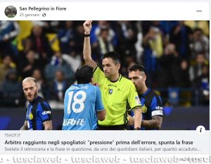 Alcuni recenti post pubblicati sulla pagina Facebook San Pellegrino in Fiore