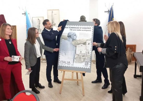 Roccasecca - Presentazione Francobollo San Tommaso d’Aquino