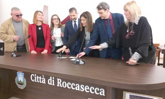 Roccasecca - Presentazione Francobollo San Tommaso d’Aquino