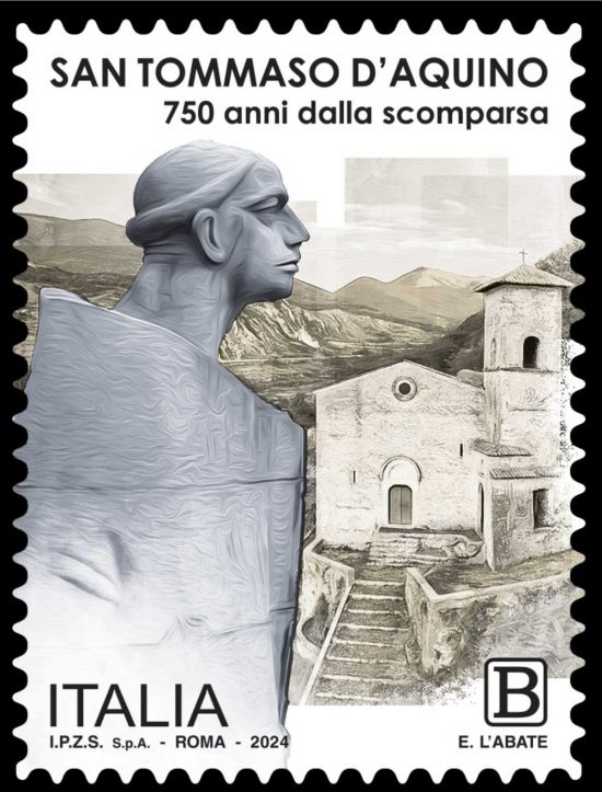 Francobollo San Tommaso d’Aquino