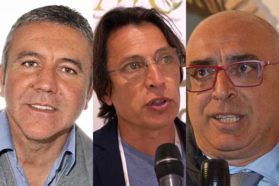 Roberto Fanucci, Giovanni Marchetti e Alberto Riglietti