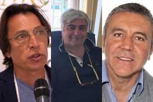 Giovanni Marchetti, Renzo Cinelli e Roberto Fanucci