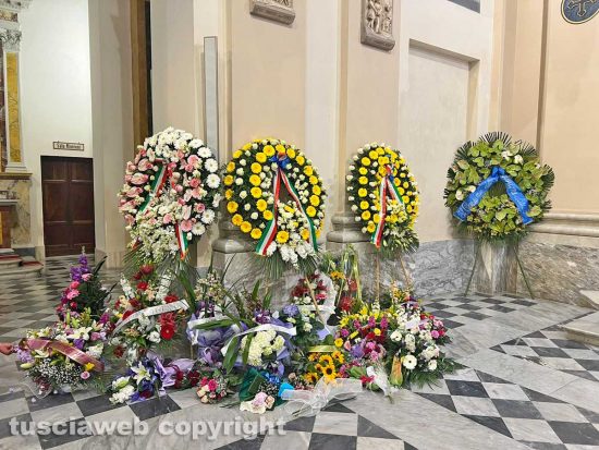 Tarquinia - I funerali di Valentina Paterna