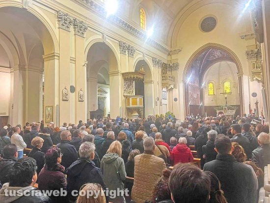 Tarquinia - I funerali di Valentina Paterna