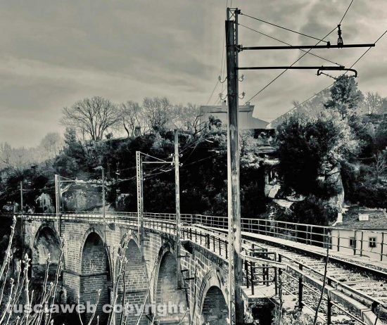 Viterbo - Bagnaia - Il ponte ferroviario Roma nord