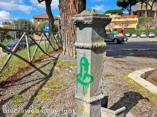 Viterbo - Il parcheggio del Sacrario