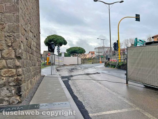 Viterbo - I lavori del Pnrr a porta della Verità