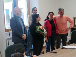 La karateka civitavecchiese Roberta Bruno premiata in comune
