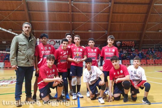 Sport - Pallavolo - L'allenamento congiunto a Orte - Narni sport academy