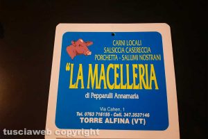Acquapendente - La macelleria di Annamaria Pepparulli
