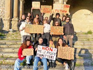Viterbo - Una protesta di PerCorso