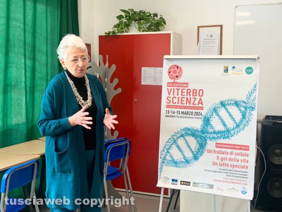 Viterbo - Presentazione di Viterbo Scienza, Maria Cristina Luiso