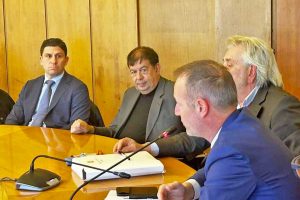 Tarquinia - Il sindaco Giulivi durante l'audizione in regione