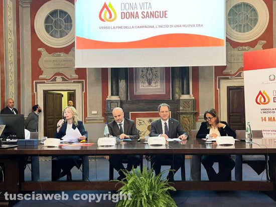 Viterbo - conclusione della campagna “Dona vita, dona sangue”