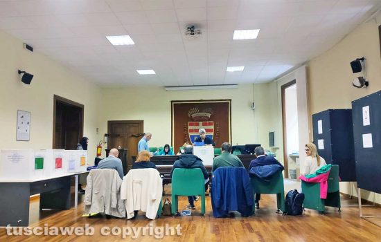 Viterbo - Elezioni provinciali - Lo spoglio