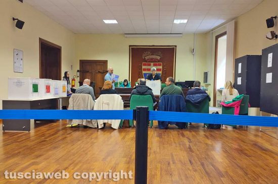 Viterbo - Elezioni provinciali - Lo spoglio