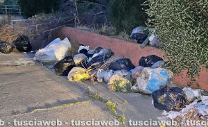 Civitavecchia - La discarica a cielo aperto in periferia