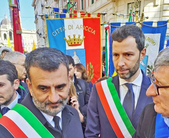 Civitavecchia - D'Amico alla manifestazione a Roma