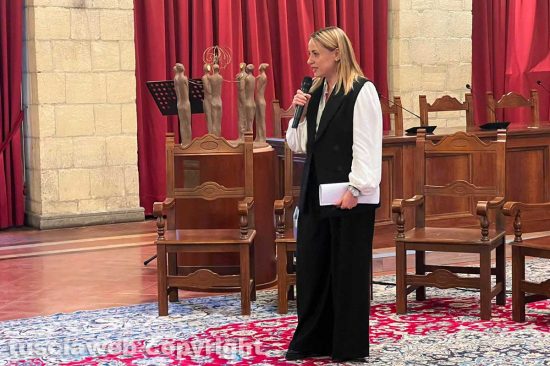 Tarquinia - La presentazione della guida "Tuscia parchi e ville da sogno" - Enrica Cotarella