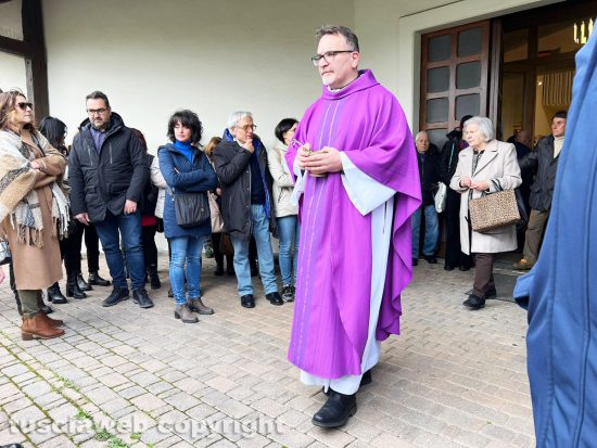 Viterbo - Funerali di Roldano Cisternino