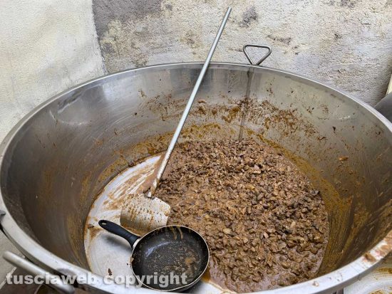 Viterbo - La colazione di Pasqua a Pianoscano