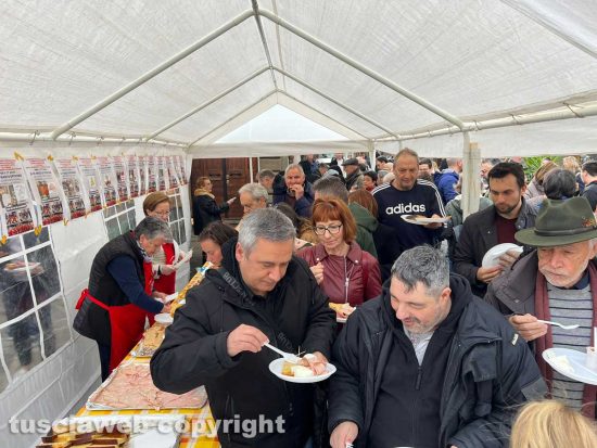 Viterbo - La colazione di Pasqua a Pianoscano