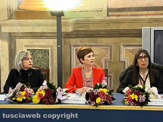 Viterbo - Marta Nori, Vittoria Romeo e Patrizia Notaristefano