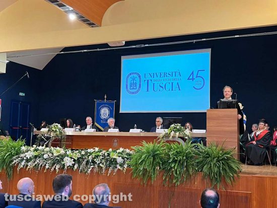Viterbo - Inaugurazione anno accademico Unitus
