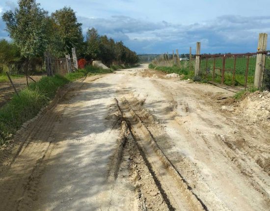 Montalto di Castro - Lavori in zona Quartuccio