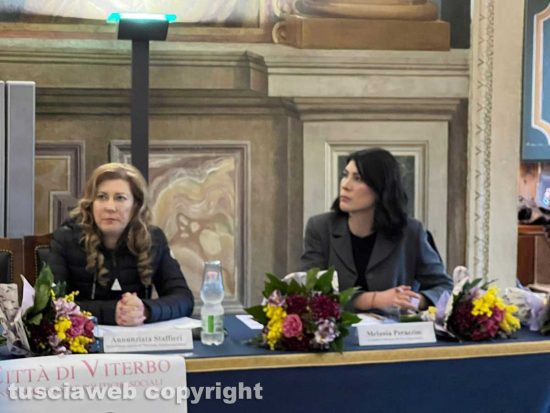 Viterbo - Annamaria Staffieri e Melania Perazzini