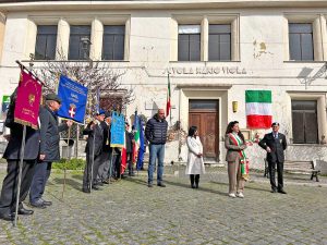 Roccalvecce - Nuova lapida in memoria dei caduti