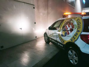 Viterbo - Una pattuglia dell'Istituto di vigilanza privata in azione