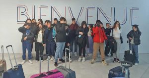 Viterbo - I ragazzi della Vanni a Rouen con Erasmus+