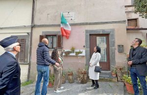 Roccalvecce - Nuova targa via Majocchi