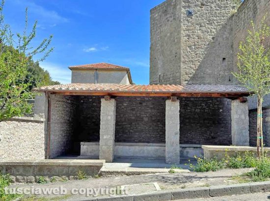 Viterbo - Il lavatoio di via Signorelli