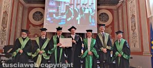 Viterbo - Master honoris causa al generale dei carabinieri forestali Andrea Rispoli