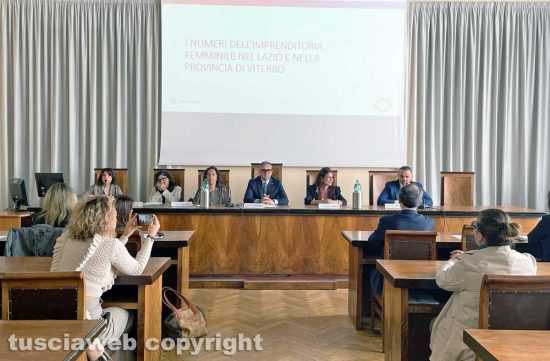 Viterbo - L'incontro "Giro d’Italia delle donne che fanno impresa"