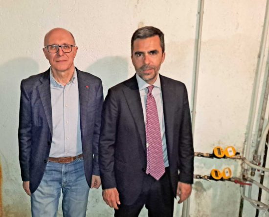 Da sinistra Marco Bianchi e Salvatore Genova