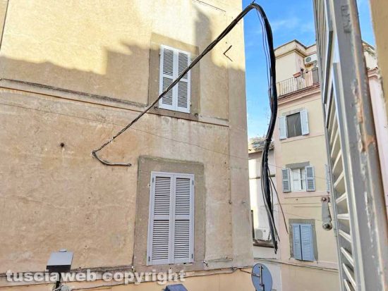 Viterbo - I cavi di via Saffi