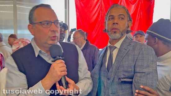 Viterbo - Festa fine Ramadan - Giampaolo Noto Nanì e Mohammed Kdib