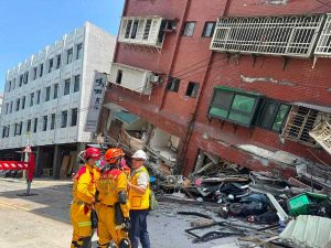 Taiwan - Terremoto di magnitudo 7,4