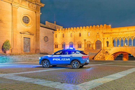 La polizia in piazza San Lorenzo