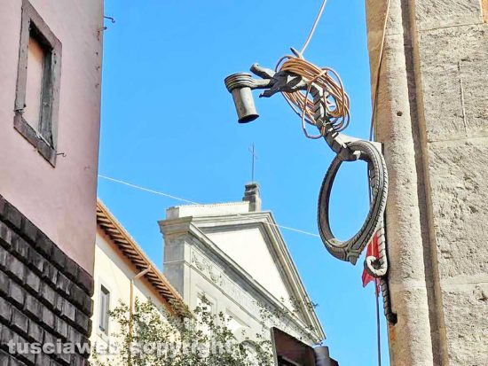 Viterbo - I cavi di via Saffi