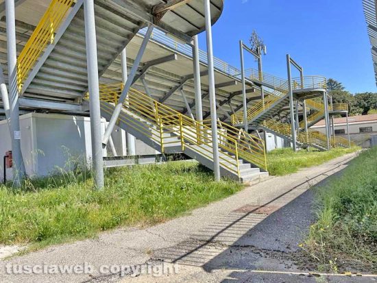 Viterbo - Lo stadio Rocchi