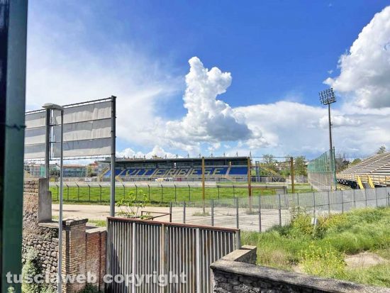 Viterbo - Lo stadio Rocchi